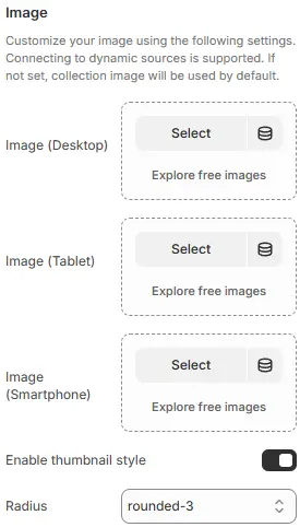 SEO Description settings
