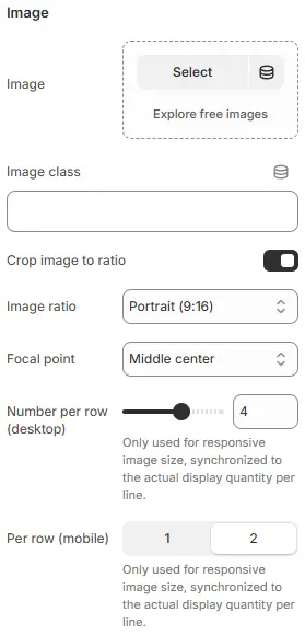 Image Settings